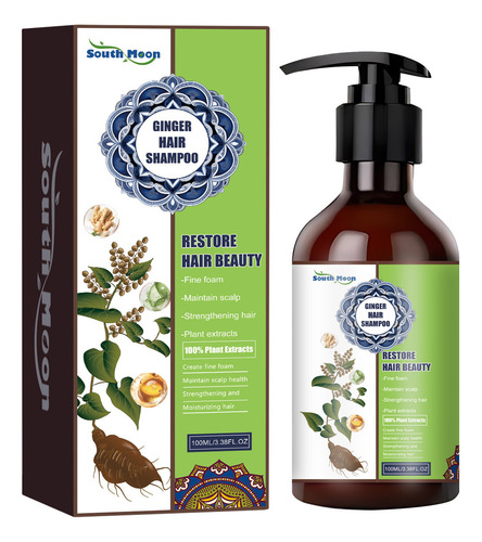 Shampoo Anti-perda De Cabelo Ginger Deep Clean Nutrition Oil