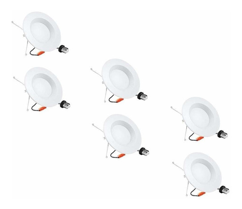 4 Accesorio Iluminacion Emp Ble Techo Luz Focal Led Blanca