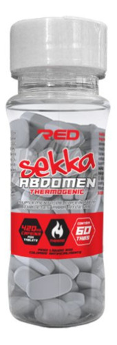 Sekka abdomem termogenico 60 cápsulas Red Series