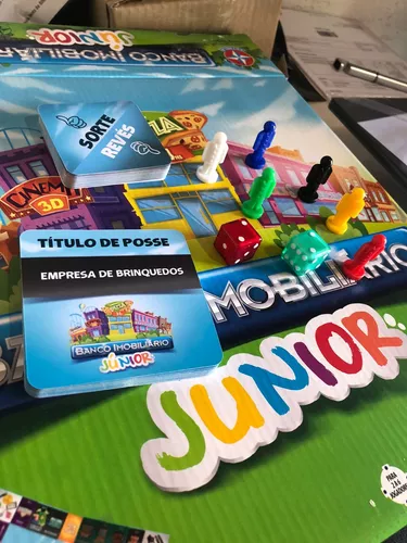 Jogo Banco Imobiliário Júnior Estrela