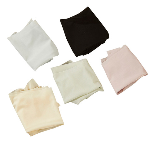 Calzoncillos Elásticos Para Mujer, 5 Piezas, Elásticos Y Del
