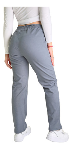 Jogging Recto Mujer Tiro Alto Abrigado Darlon Soft
