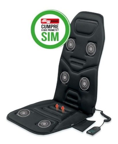 Assento Ultra Massage - Relaxmedic - 6 Motores, Carro E Casa