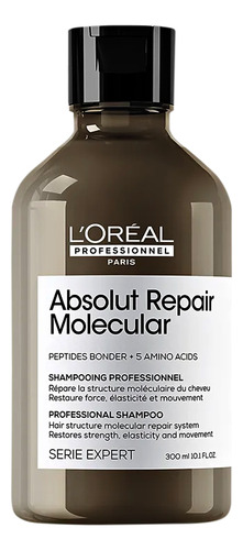 Shampoo Loreal Absolut Repair Molecular 300ml Reconstrução !