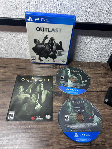 Outlast Trinity Completo Playstation 4 Original Ps4 Trilogía