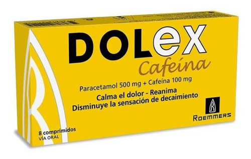 Dolex Cafeina X 8 Comprimidos