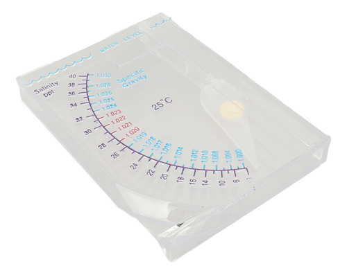 Hidrómetro, Medidor De Salinidad Para Acuarios, Plástico Tra