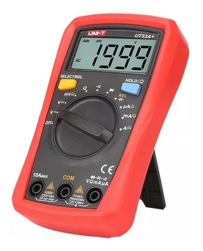 Tester Multímetro Digital De Mano Uni-t Ut33a+