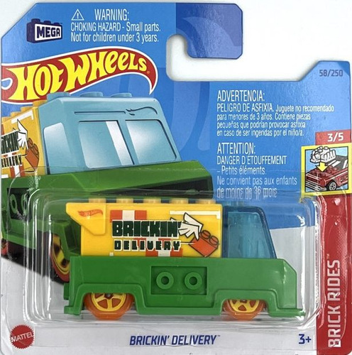 Hot Wheels - Brickin Delivery - Marca Mattel- Edicion 2021 -