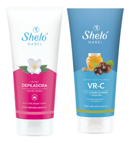 Crema Depiladora + Crema Para Piernas Vr-c Sheló Nabel