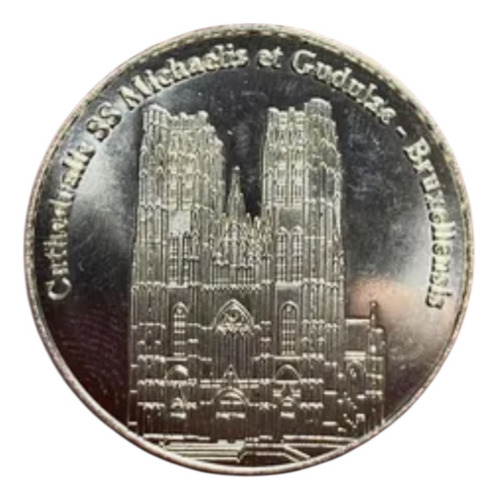 Ficha O Token Bélgica Catedral San Miguel Y Gudula 2022