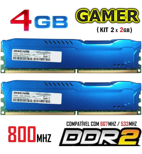 Imagem 2 de 10 de Processador Core 2 Duo E8400 3.0ghz + 4gb Ddr2 800mhz Gamer