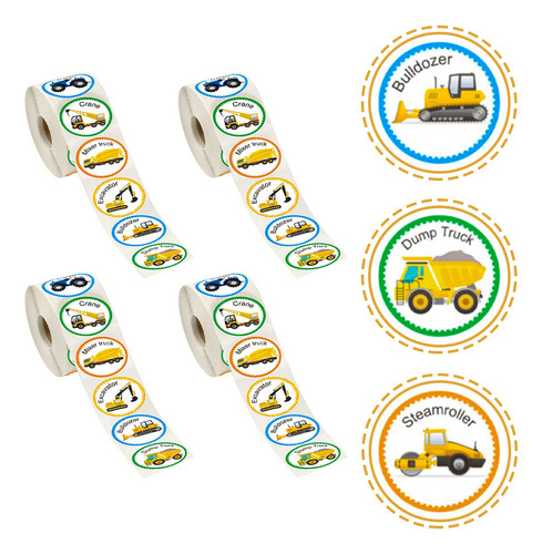Pegatinas De Juguete De Dibujos Animados Para Coches Para Ni