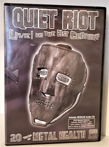 Dvd+cd Quiet Riot Live 20 Years Of Metal Health [rockoutlet]