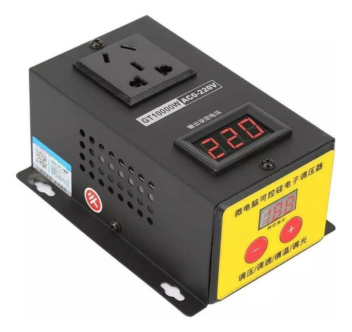 Regulador De Tensão Ajustável, Regulador 10000w Ac 220v