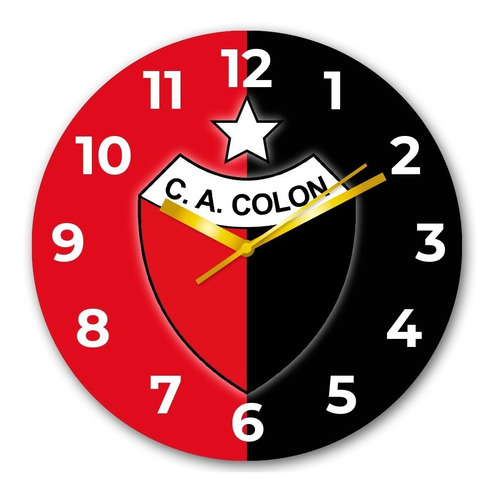 Reloj De Pared De Club Atlético Colón Campeon 2021