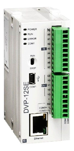 Plc Delta Modelo Se 8 Entradas 4 Salidas A Rele, Ethernet