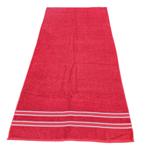 Toalla Karsten Lady Baño 100% Algodón Color Rojo