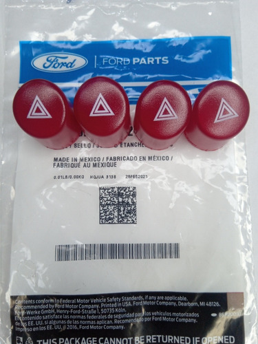 Imagen 2 de 4 de Botón Luz Intermitentes Ford Fiesta Power Max Move Original