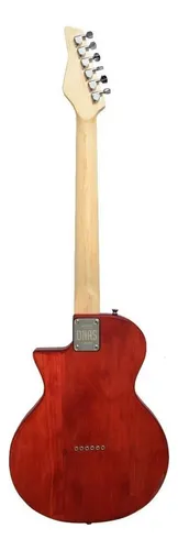 Guitarra eléctrica Onas Frizz de roble red wood laca con diapasón de palo de rosa