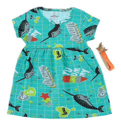 Imagem 8 de 10 de Kit 3 Vestido Infantil Menina Roupa Feminina Atacado