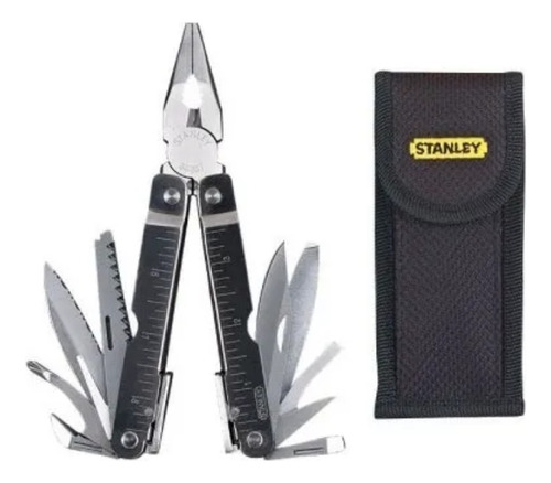 Multiherramienta Con Sistema De Seg 94-807 Stanley 21 En 1 Gris
