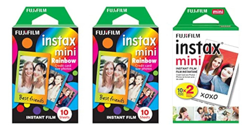 Fujifilm Paquete De Películas Instax Mini Dual