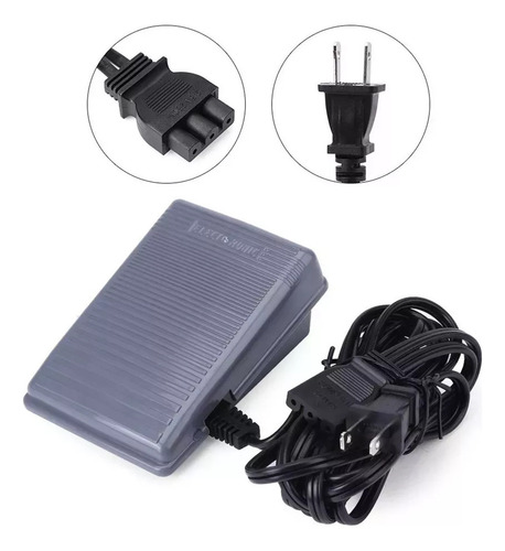 Control De Pedal De 3 Clavijas Para Máquina Coser Singer Jr