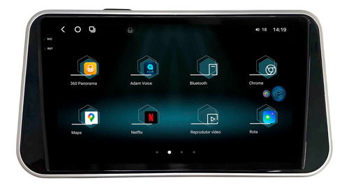 Multimidia Fóton G3 Sentra C/ Tela 2021 Acima 12+256gb 2k 9p