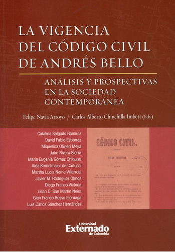 La Vigencia Del Codigo Civil De Andres Bello