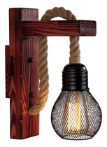 Comprar Aplique Muro Exterior Madera Vintage Rustica Farol Retro Sog