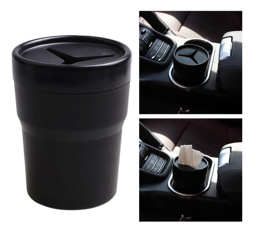Mini Bote De Basura Portátil Para Coche, Resistente Al Agua