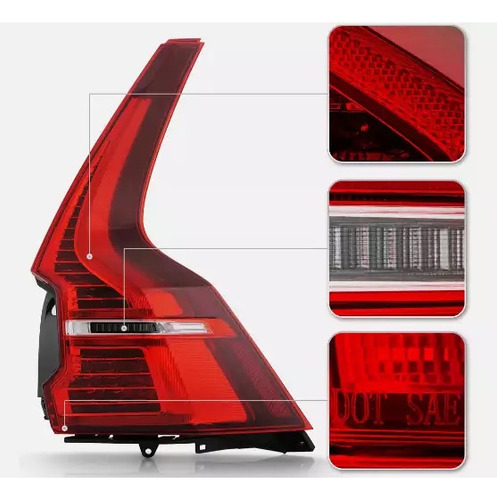 Lanterna Traseira Volvo Xc60 2018 2019 2020 2021 22 Com Led