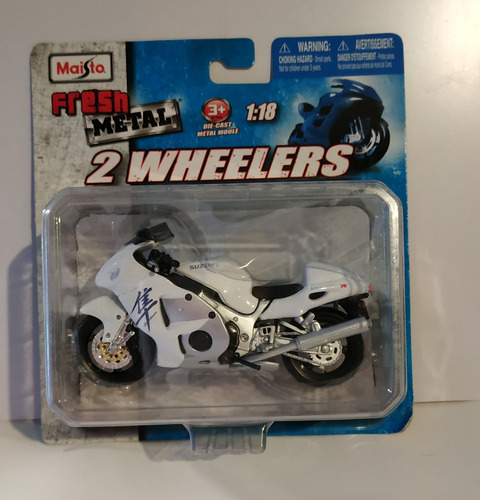 Moto Suzuki Gsx 1300 R Escala 1:18 Die Cast Maisto