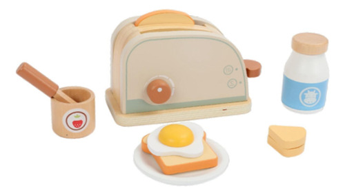 Juego De Tostadora De Madera, Accesorio De Cocina De