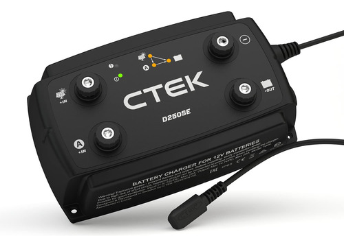 Ctek D250se, Cargador De Batera De 20 A, 12 V Para Bateras D