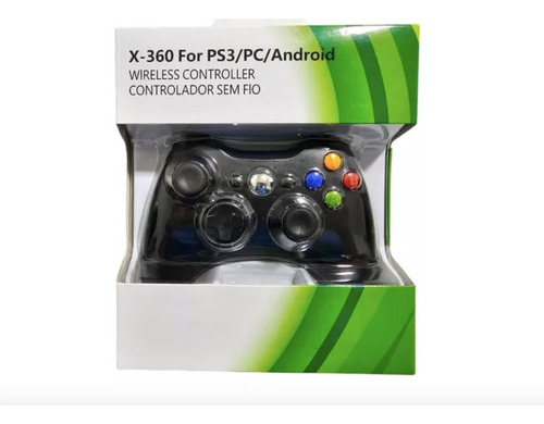 Joystick Inalámbrico Genérico Para Xbox 360 Y Pc Ps3 Control