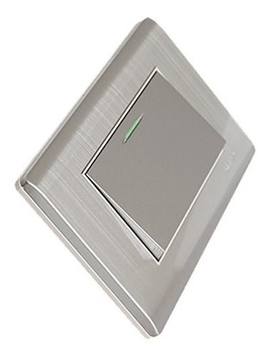 Interruptor Sencillo Conmutable Acero Inoxidable Switch Lujo