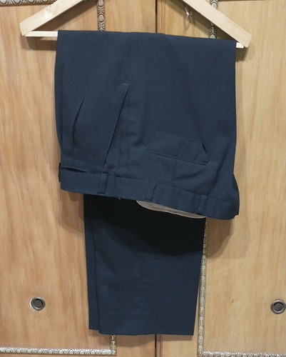 Imagen 2 de 3 de T15 Pantalon Negro Lebene Verano Simil Lino Sedificado