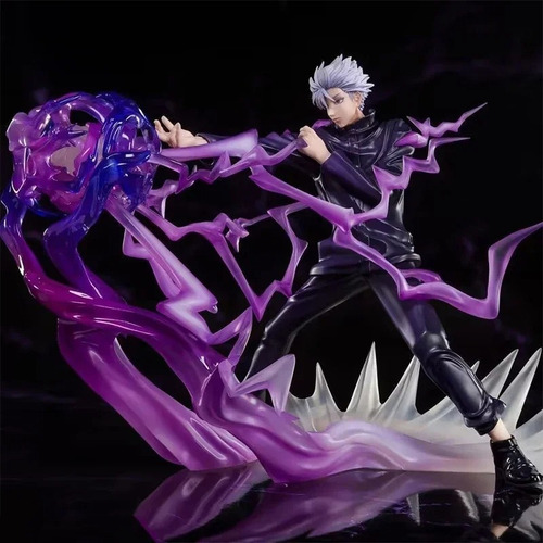 Figura Satoru Gojo Jujutsu Kaisen Vacío Purpura Bootleg 18cm