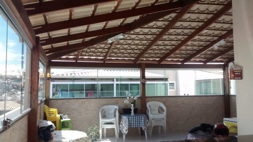 Cobertura Com 3 Quartos Para Comprar No Jardim Riacho Das Pedras Em Contagem/mg - 4312