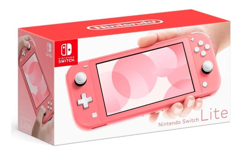 Imagen 1 de 4 de Nintendo Switch Lite 32gb Color Coral Nuevo Y Sellado