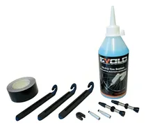 Comprar Kit De Tubelizado Sellador Formato Liquido Para Bicicleta Marca Bkzan Modelo Tlc-812 Evolo Tubeless Kit Rodado 29 Completo Con Valvulas Y Cintas Repara Y Previene Pinchazos De Hasta 3 Mm De Espesor