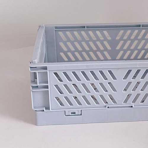 Nuevo 4 Piezas Mini Plástico Apilable Cestas De
