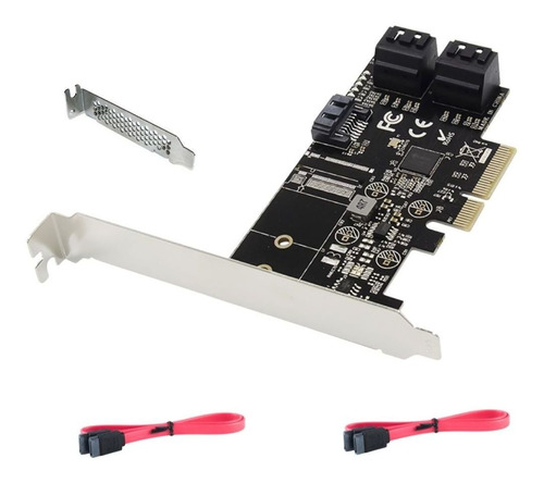 Pci Express Sata 3.0 Controller Card, 5-port Pcie To Sata