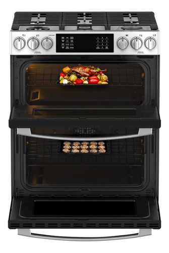 Estufa De Piso 76 Cm Inox Io Mabe - Io950fs0 Color Inoxidable