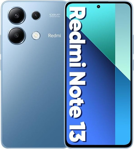 Teléfono celular Xiaomi Redmi Note 13 256gb 8gb Ram versión global color azul hielo