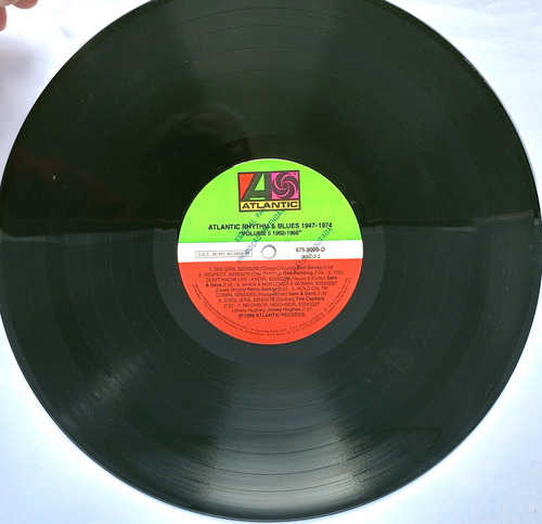 Lp Duplo Atlantic Rhythm & Blues 1947-74 Vol 5 Otis Redding (Usado)
