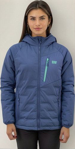 Parka Insulada Hw Explorer Mujer Deep Blue