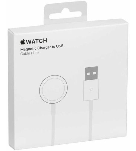 Cable De Carga Magnético Usb Para Apple Watch (1 M) Original